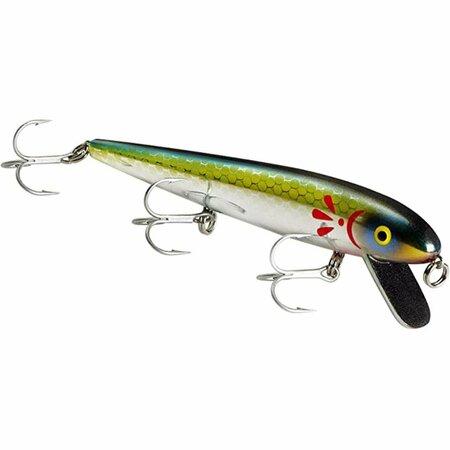 COTTON CORDELL 0.63 in. Red Minnow Crankbait Fishing Lure, Chrome Herring C09601